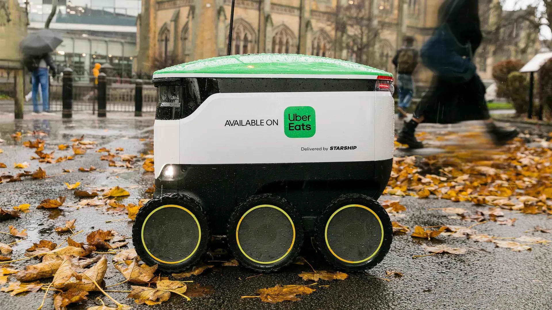 Starship Robots to Deliver Uber Eats