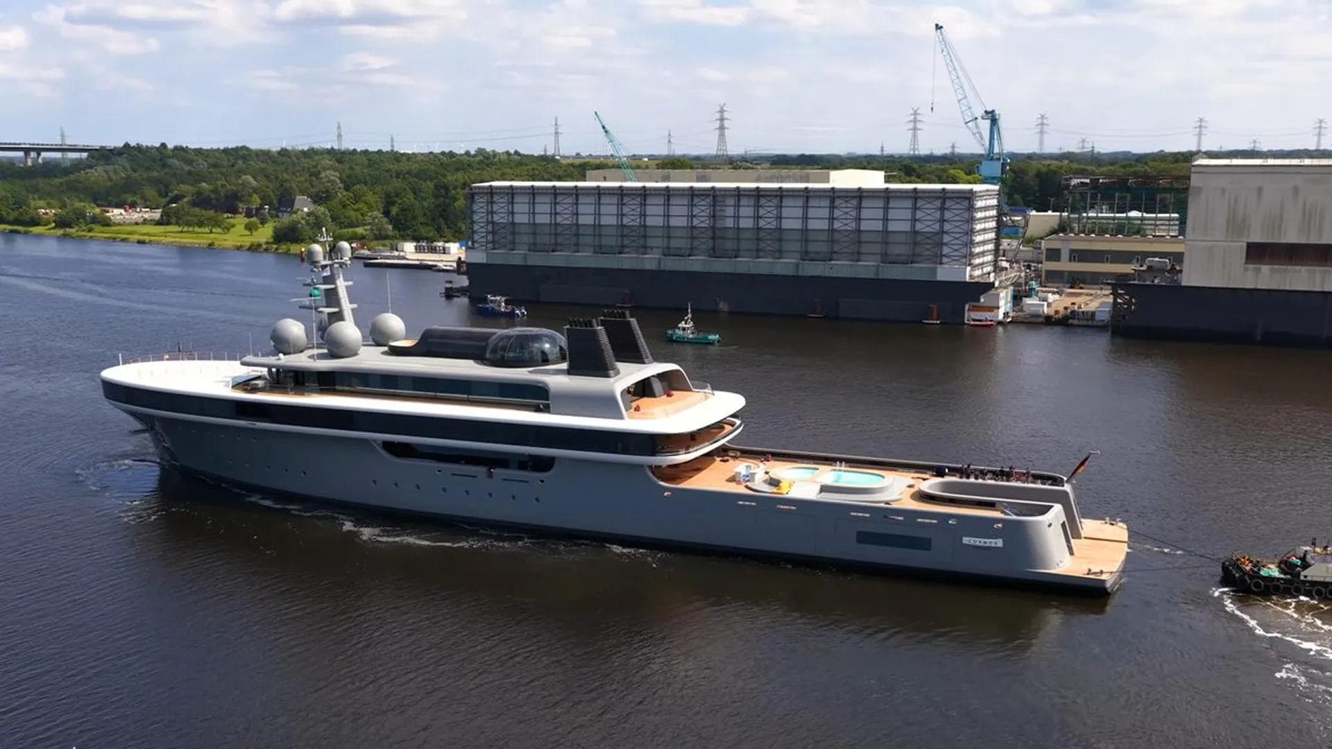 Nausicaä Sets Sail: The 114-Metre Fuel-Cell Superyacht Begins Sea Trials