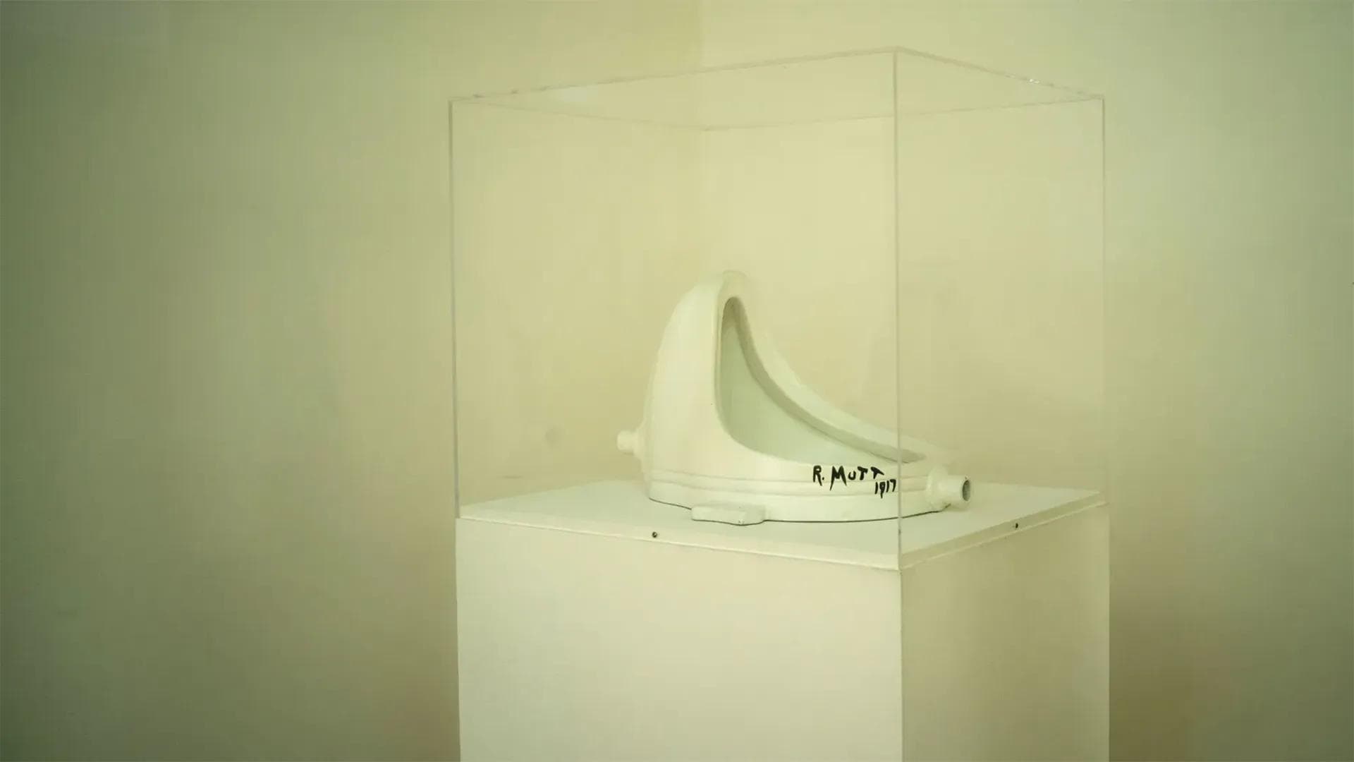 Marcel Duchamp's Fountain.